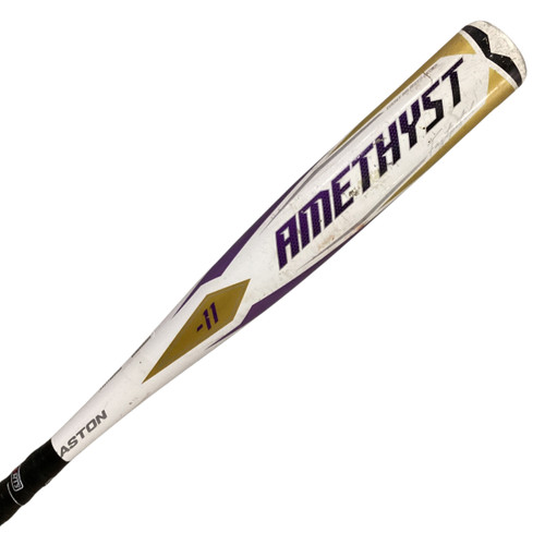Vist Large View of Product Image Which is Used Easton Amethyst BB/SB Fastpitch Bat 27"