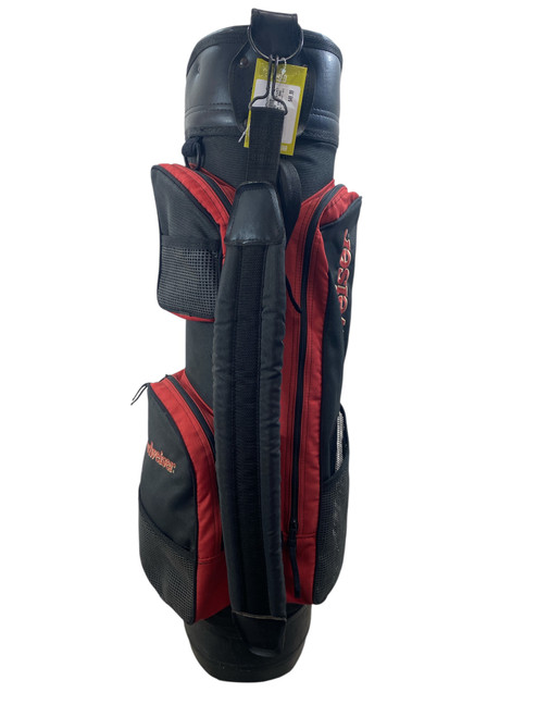 Vist Large View of Product Image Which is Used Datrek BUDWEISER CART BAG Mens Cart Bag Black And Red