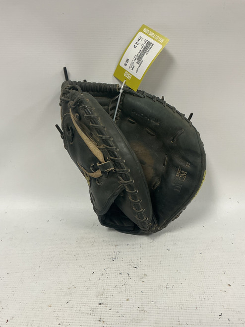 Vist Large View of Product Image Which is Used Rawlings RLA120-3RG BB/SB Glove RH Throw Tan 12"