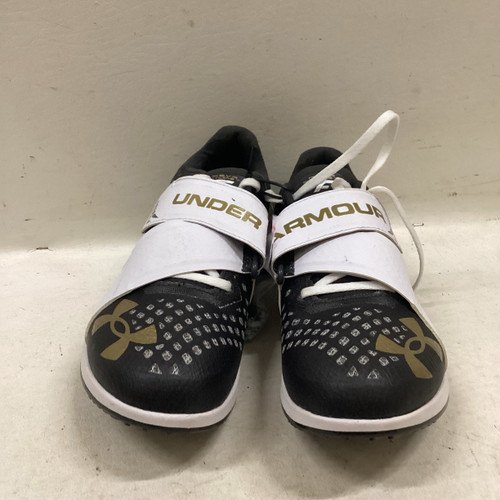 Vist Large View of Product Image Which is Used Under Armour Track & Field Cleats Adult Gold Senior 8.5