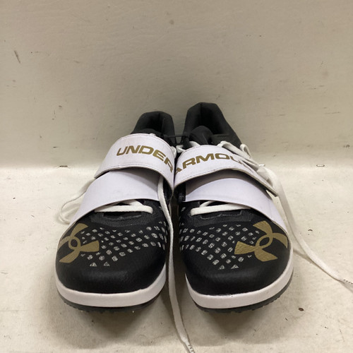 Vist Large View of Product Image Which is Used Under Armour Track & Field Cleats Adult Gold Senior 8.5