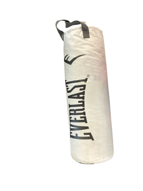 Vist Large View of Product Image Which is Used Everlast 80LB HEAVY BAG Boxing Heavy Bag White 80 lb