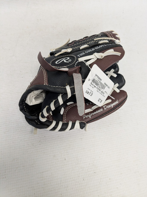 Vist Large View of Product Image Which is Used Rawlings PLAYERS SERIES BB/SB Glove RH Throw Brown 9"