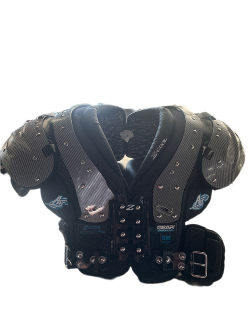 Vist Large View of Product Image Which is Used GEAR PRO-TECH Z-COOL FB Shoulder Pads Grey SM