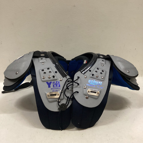 Vist Large View of Product Image Which is Used Schutt Y FLEX 4.2 FB Shoulder Pads Grey XS