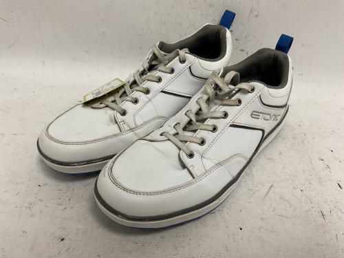 Vist Large View of Product Image Which is Used Etonic G-Sok GS300WB Mens Golf Shoes White Senior 11