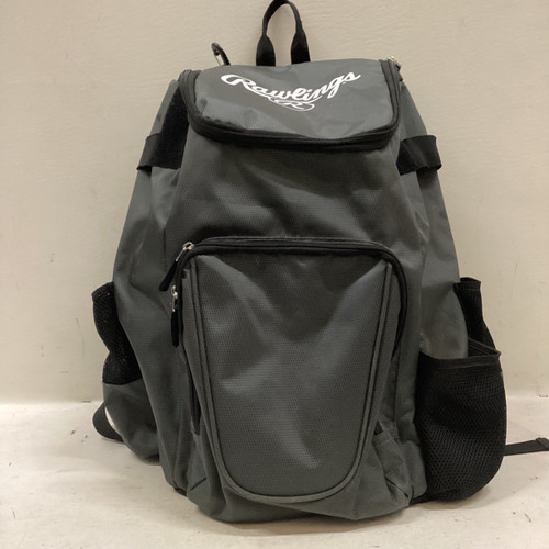 Vist Large View of Product Image Which is Used Rawlings BACK PACK BB/SB Player Backpack Grey