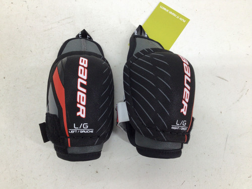 Vist Large View of Product Image Which is Used Bauer LIL SPORT YTH LG ELBOW PADS Youth Elbow Pads LG