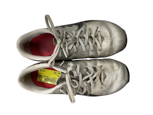 Vist Large View of Product Image Which is Used Nike Soccer Cleats White Junior 02