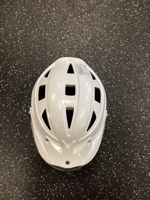 Vist Large View of Product Image Which is Used Cascade CPV-R Lacrosse Helmet White SM