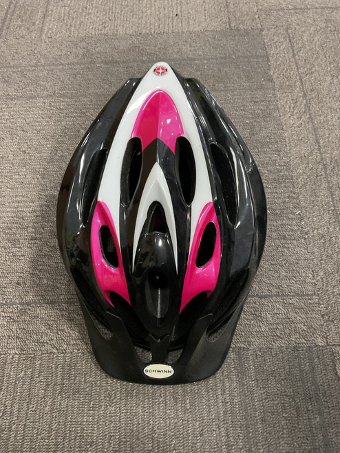 Used Schwinn ADULT HELMET Bike Helmet Pink One Size 11614-S000219090 Vist Large View of Product Image Which is Used Schwinn ADULT HELMET Bike Helmet Pink One Size