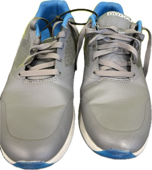 Vist Large View of Product Image Which is Used Skechers Mens Golf Shoes Royal Blue And Grey Senior 8.5