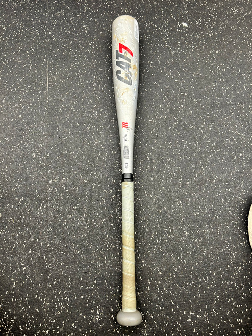 Vist Large View of Product Image Which is Used Marucci CAT 7 BB/SB USSSA 2 3/4 Bat 27"