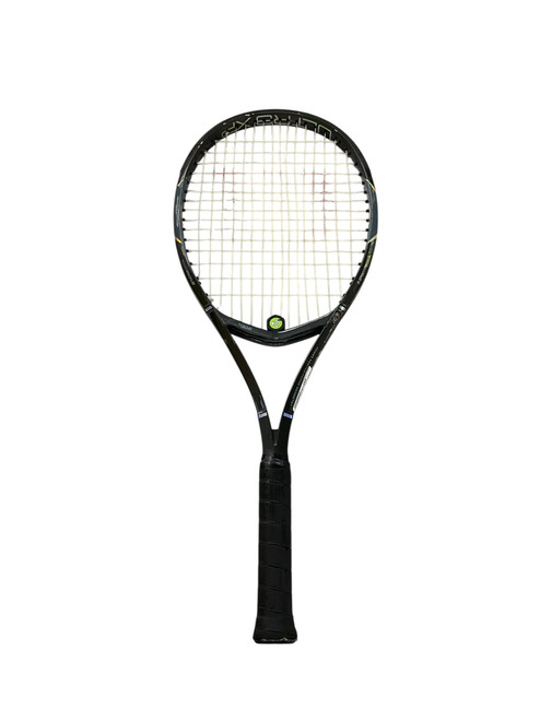 Vist Large View of Product Image Which is Used Wilson ULTRA XP 100S Adult Tennis Racquet Black 4 3/8"