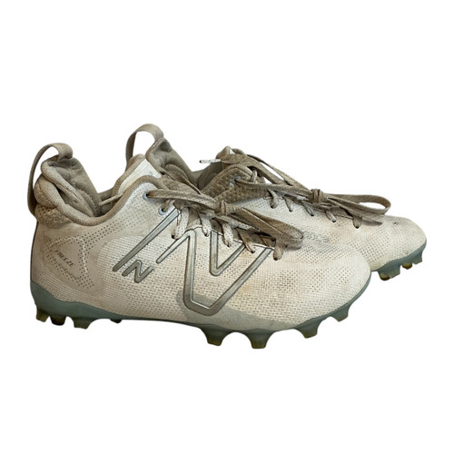 Vist Large View of Product Image Which is Used New Balance LAX Cleats Mens White Senior 7
