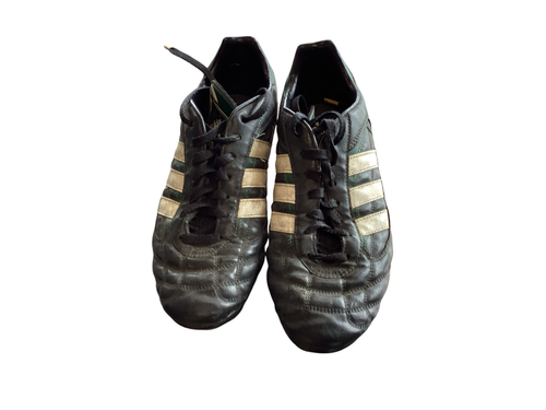 Vist Large View of Product Image Which is Used Adidas Soccer Cleats Black Senior 6.5