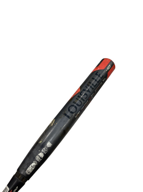 Vist Large View of Product Image Which is Used Louisville Slugger RXT X20 BB/SB Fastpitch Bat 33"