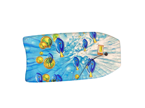 Vist Large View of Product Image Which is Used BOOGIE BOARD Body Board Royal Blue 43"
