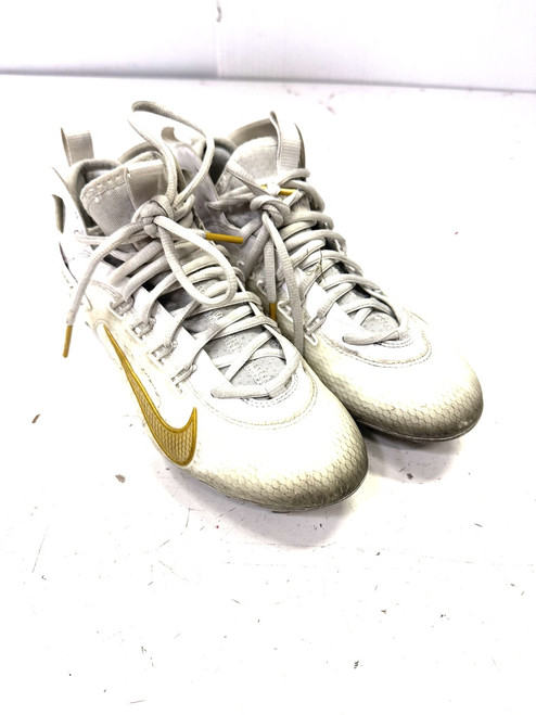Vist Large View of Product Image Which is Used Nike LAX Cleats Mens White Senior 6