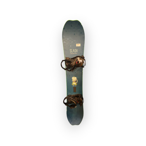 Vist Large View of Product Image Which is Used SLASH HAPPY PLACE 158cm SNOWBOARD W/ K2 BINDINGS