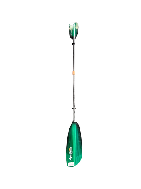 Vist Large View of Product Image Which is Used AQUA BOUND TANGO KAYAK PADDLE Kayak Green 8Ft