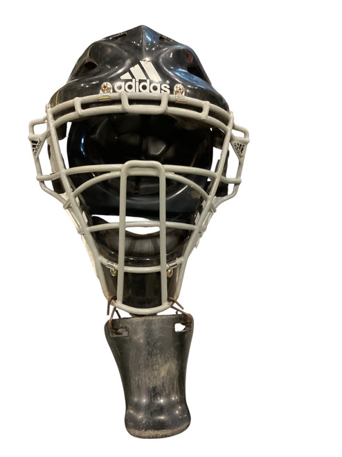 Vist Large View of Product Image Which is Used Adidas BLACK HELMET Umpire Mask