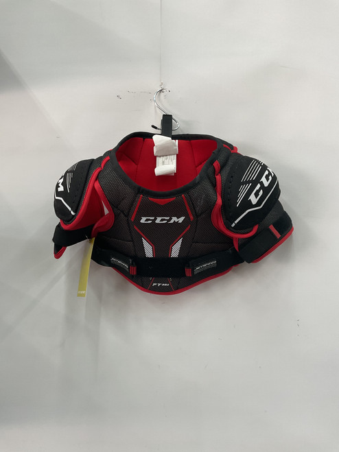 Vist Large View of Product Image Which is Used CCM FT 350 Youth Shoulder Pads MD