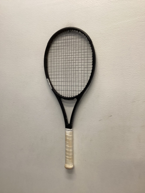Vist Large View of Product Image Which is Used Wilson PRO STAFF PS97 Adult Tennis Racquet Black 4 1/8"