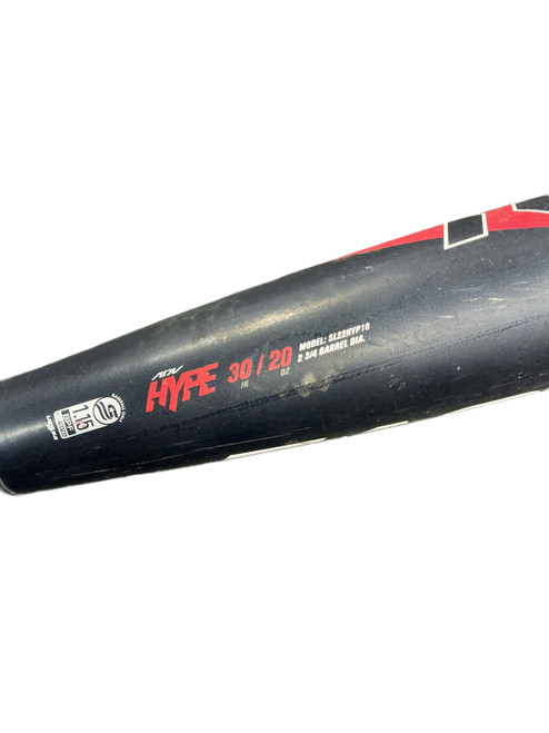 Vist Large View of Product Image Which is Used Easton EASTON HYPE USSSA 30IN -10 BB/SB USSSA 2 3/4 Bat 30"