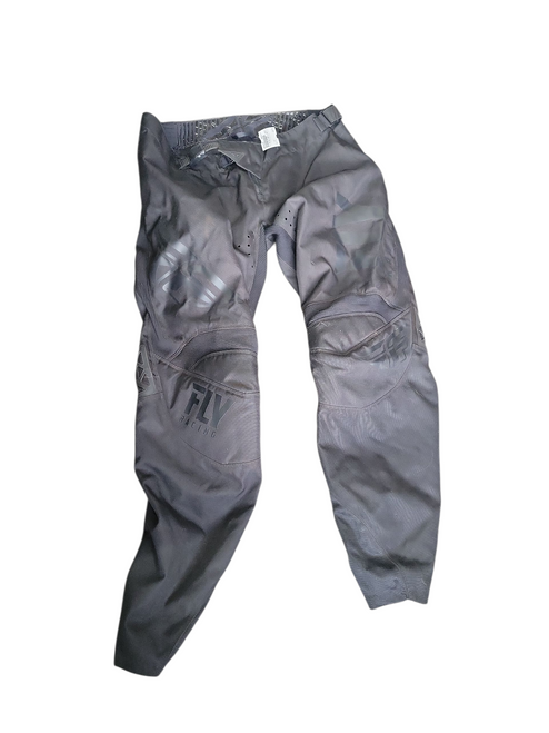 Vist Large View of Product Image Which is Used FLY RACING KINETIC PANTS SIZE 36 Adult Bottom Black M/L