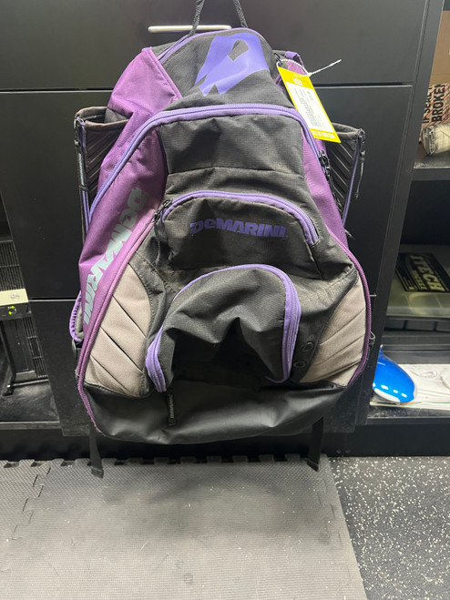 Vist Large View of Product Image Which is Used Demarini VOODOO BB/SB Player Backpack Purple