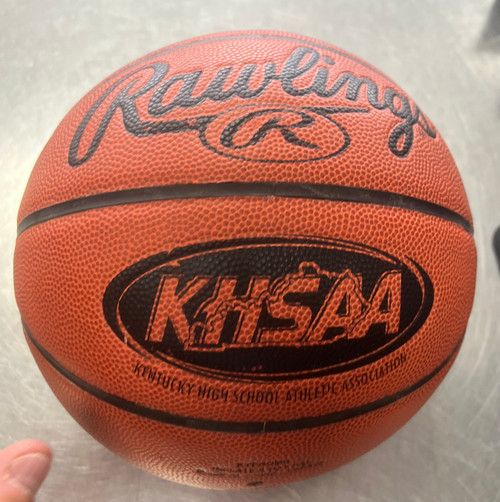 Vist Large View of Product Image Which is Used Rawlings KHSAA Leather Basketball