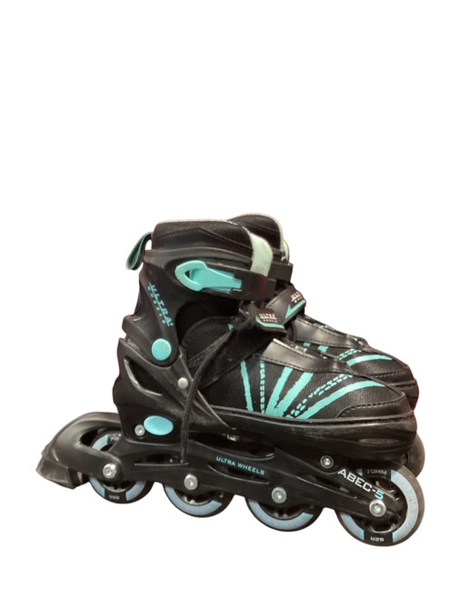 Vist Large View of Product Image Which is Used Ultra Wheels Senior Rec Fitness Skates Black Adjustable