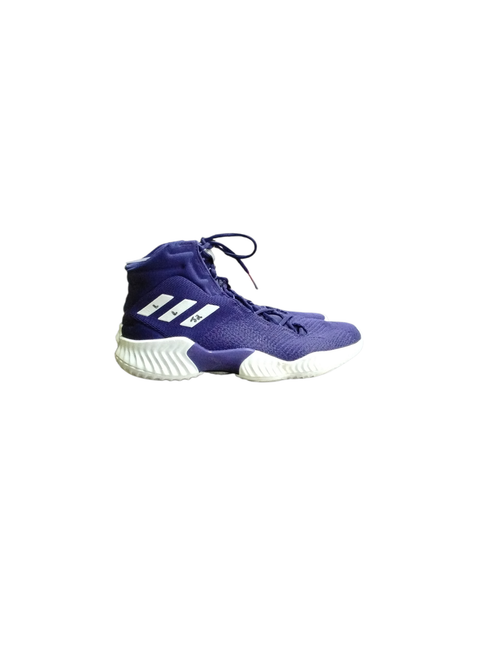 Vist Large View of Product Image Which is Used Adidas Basketball Shoes M Purple Senior 12