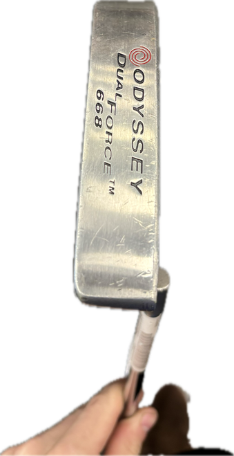 Vist Large View of Product Image Which is Used Odyssey DUAL FORCE 668 Mens Putter RH