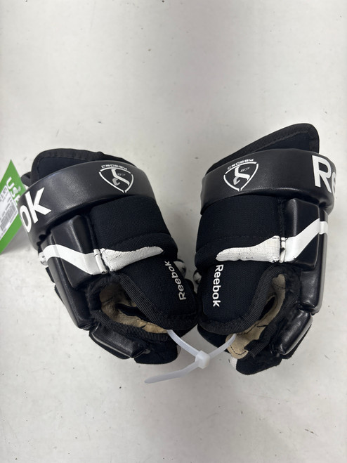 Vist Large View of Product Image Which is Used Reebok SC87 10 Youth Gloves Black 10"