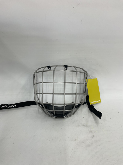 Vist Large View of Product Image Which is Used Bauer Hockey Wire Mask Grey MD