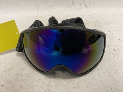 Vist Large View of Product Image Which is Used SOL ALPINE Snow Goggles Youth Black