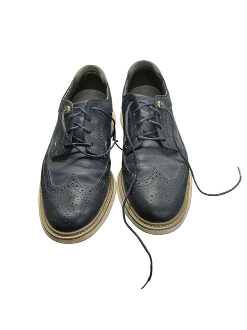 Vist Large View of Product Image Which is Used Foot Joy Mens Golf Shoes Navy Blue Senior 12