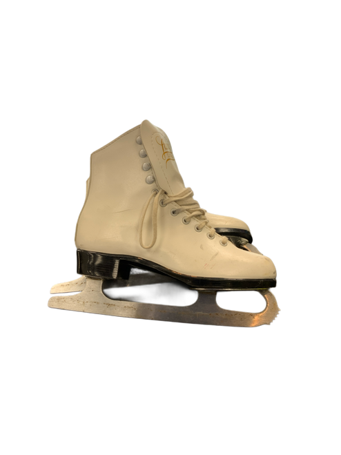 Vist Large View of Product Image Which is Used Lange LIBRA WomensFigure Skate White Senior 4