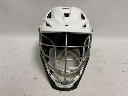 Vist Large View of Product Image Which is Used Cascade S Lacrosse Helmet White One Size
