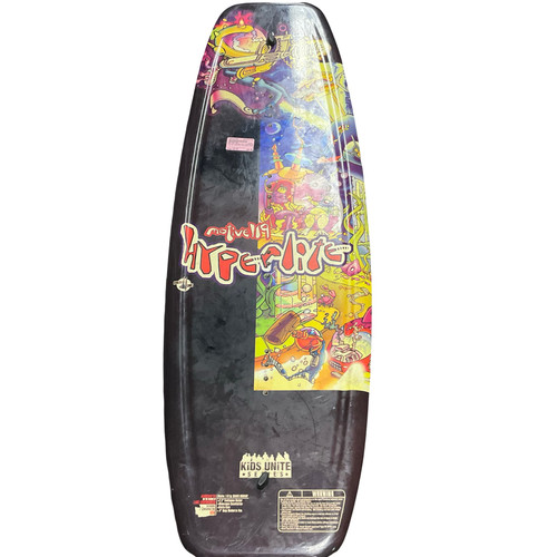 Vist Large View of Product Image Which is Used MOTIVE HYPERLIGHT WAKEBOARD 119 CM Wakeboard Black/Yellow/Royal 119 cm