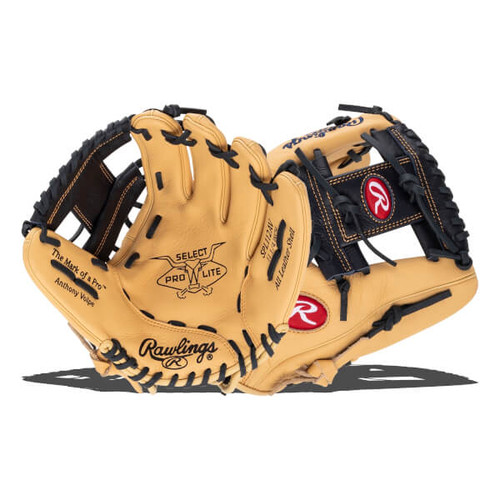 Vist Large View of Product Image Which is New Rawlings SELECT PRO LITE BB/SB Glove RH Throw 11 1/4"