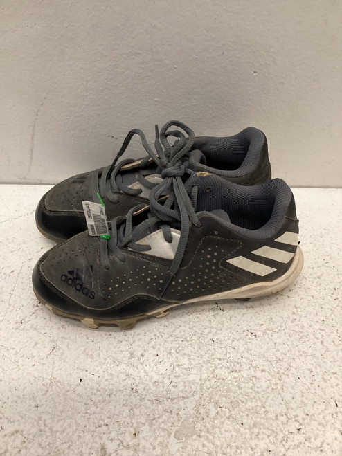 Vist Large View of Product Image Which is Used Adidas BB/SB Cleats Grey Junior 02