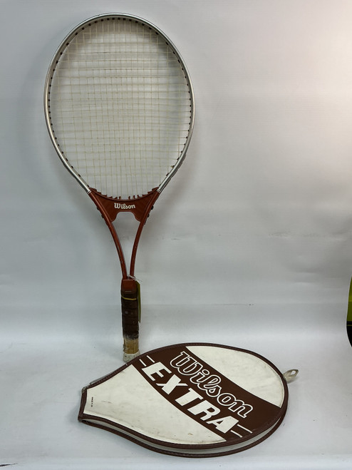 Vist Large View of Product Image Which is Used Wilson EXTRA Adult Racquetball Racquet Brown Unknown