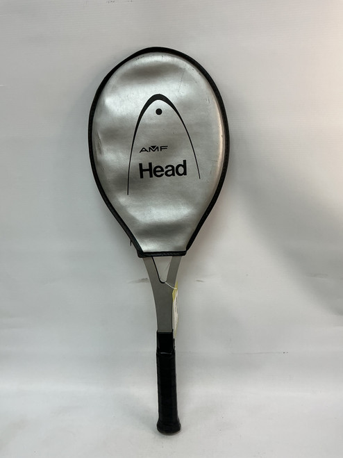 Vist Large View of Product Image Which is Used Head AMF Adult Tennis Racquet Grey 4 3/8"