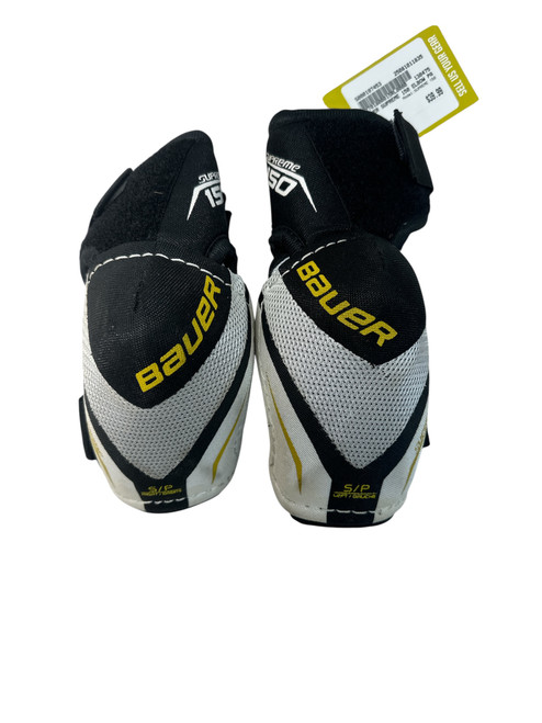 Vist Large View of Product Image Which is Used Bauer SUPREME 150 Junior Elbow Pads SM