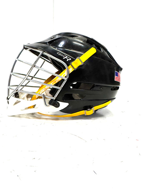 Vist Large View of Product Image Which is Used Cascade CASCADE CPXR Lacrosse Helmet Black One Size