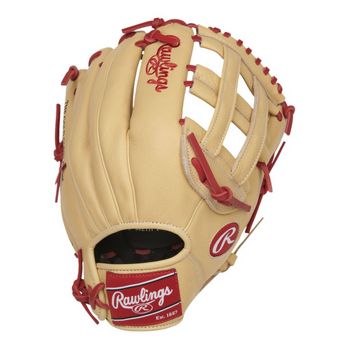 Vist Large View of Product Image Which is New Rawlings SELECT PRO LITE BB/SB Glove RH Throw 12"
