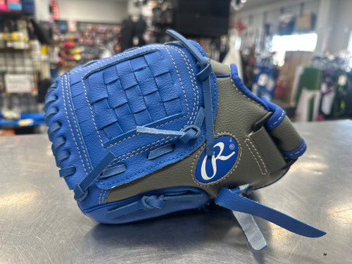 Used Rawlings S10GRY BB/SB Glove LH Throw Royal Blue 10" 10558-S000240372 Vist Large View of Product Image Which is Used Rawlings S10GRY BB/SB Glove LH Throw Royal Blue 10"